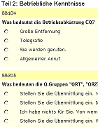 Betriebliche Kenntnisse Fragebogen